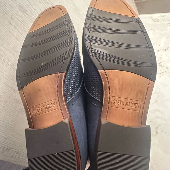 Blue Steve Madden Men’s Dress Shoes main image 5